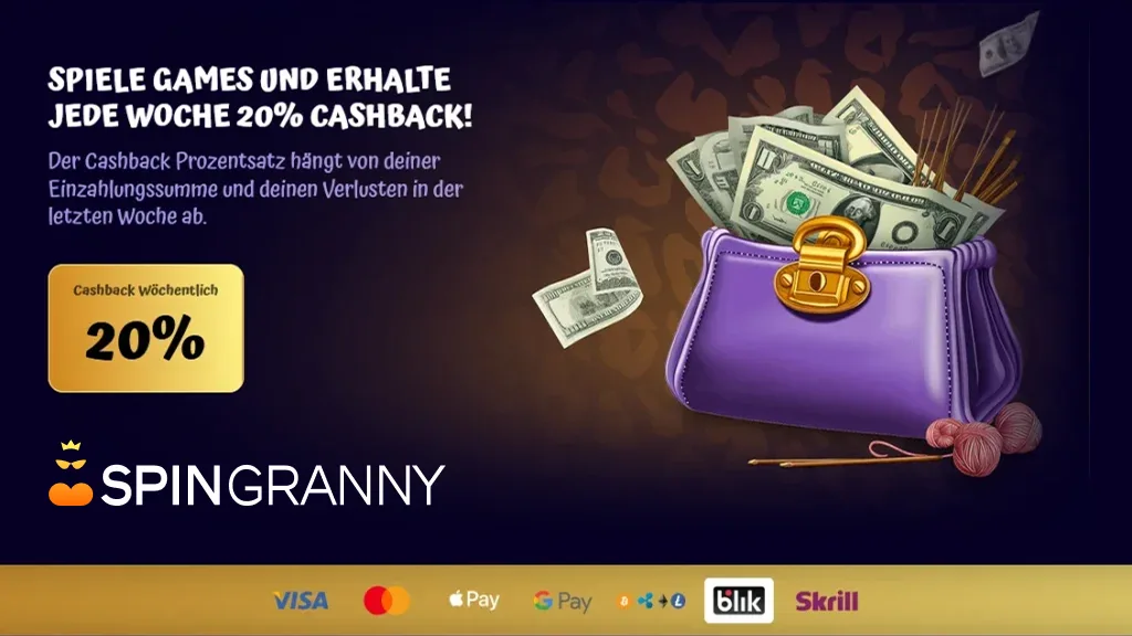 Spingranny Spieleansicht im mobilen Bonus-Kontext